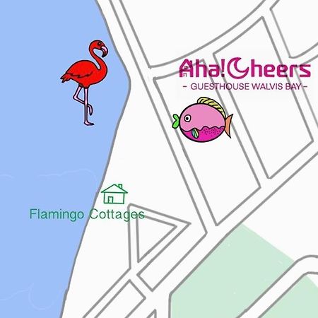 Aha! Cheers Guesthouse 拾间-海 Walvis Bay Eksteriør billede